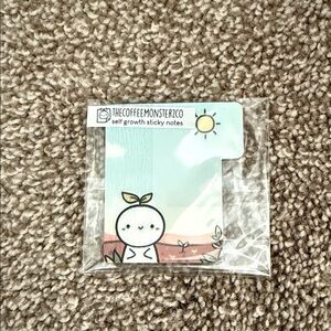 CoffeeMonsterzCo Self Growth Sticky Notes
